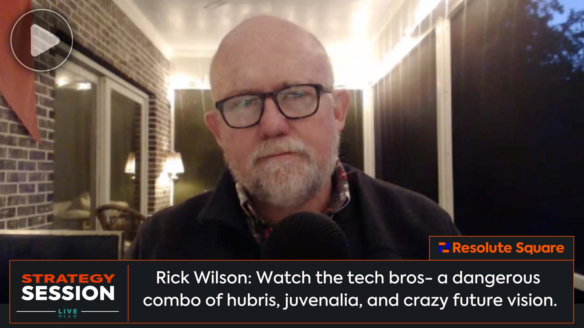 Rick Wilson: Watch The Tech Bros